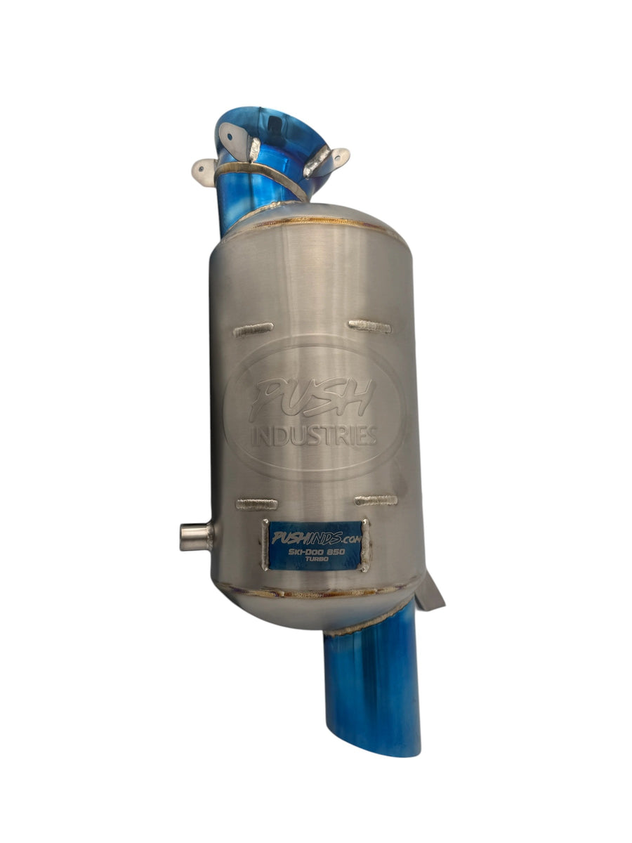 WhisperLite Muffler | Ski-Doo | Gen 5 850 Turbo | Titanium