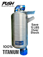 WhisperLite Titanium Muffler Can | Polaris | 650 / 850 / 9R | Axys & Matryx | 102.101