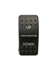 Chute Deflector Rocker Switch | Custom Labeled | 118.532