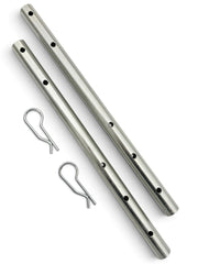 Parking Stand Kit | (2) Parking Stands & Retaining Pins | for John Deere 60 HD Rotary Broom | Replaces OEM AM128691 & M140161 | 118.592