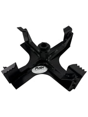 4-Blade Steel Impeller | Repl. CURRENT OEM PLASTIC 3-Blade AM138205 & Agrimetal 99-50-0055 | Repl. for John Deere 47