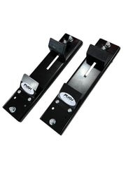 2 black snowmobile blower dollies by push industries 