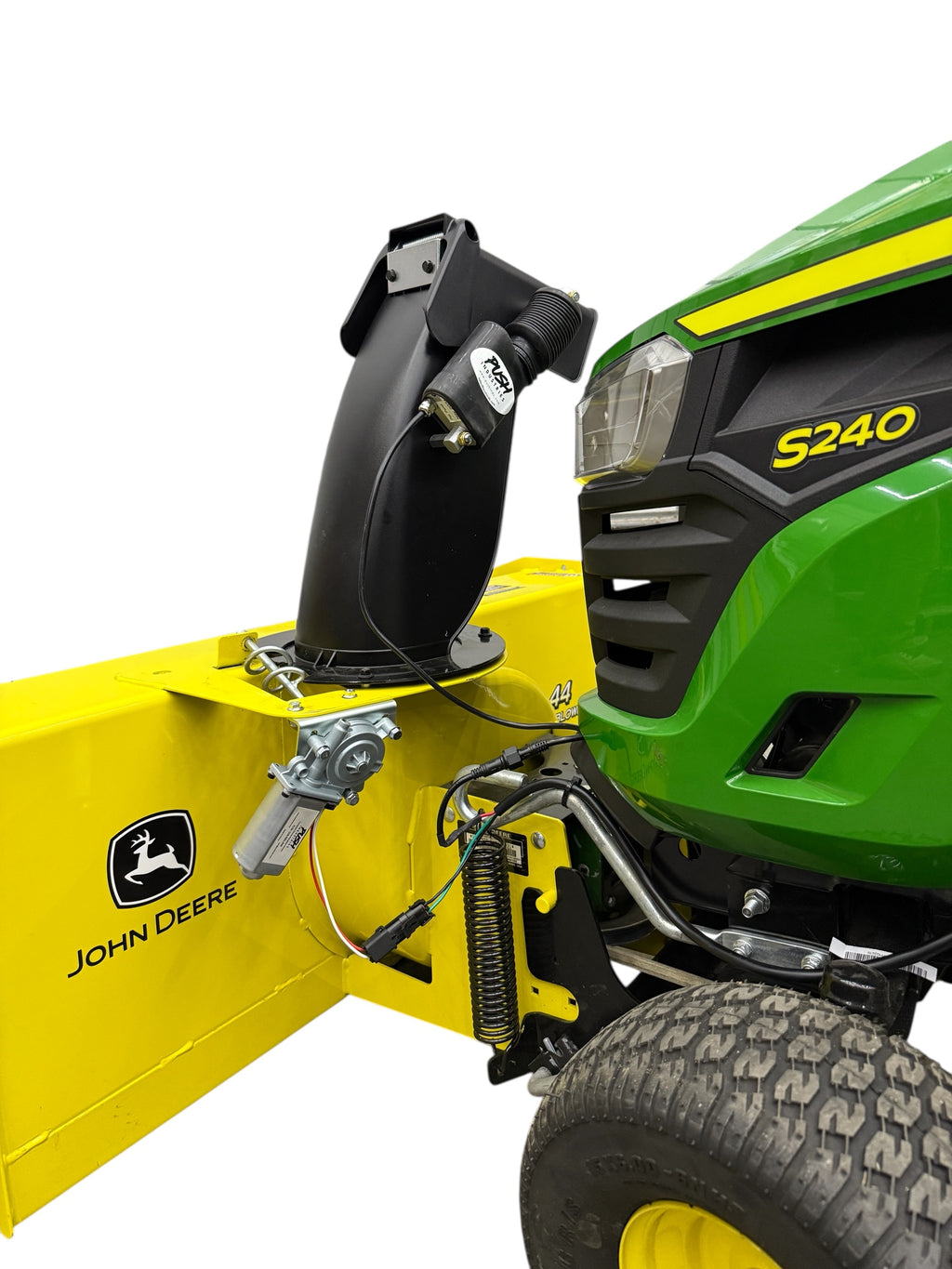 Electric Rotation + Deflector System | Upgrade for John Deere BM27737 ...
