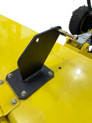 Convert Manual TCB10392 Deflector to Electric | for John Deere HD 60 Broom | Bracket and Hardware Only | 118.695.brkt.hw