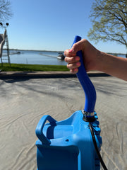 FlexiSpout™ Unbreakable Pool Cover Pump Nozzle | Patent-Pending | Heavy-Duty Hose Replacement | 25ft Discharge | Cold-Resistant | UV-Stable | Tool-Free Install | Built to Last a Lifetime