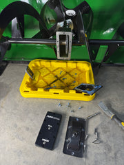 Upgraded Billet Gearbox Cover | For John Deere 47 and 54 Snow Blowers | Replaces OEM AUC13965 | 118.688