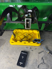 Upgraded Billet Gearbox Cover | For John Deere 47 and 54 Snow Blowers | Replaces OEM AUC13965 | 118.688