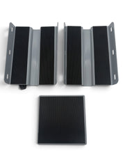 Universal Snowmobile Dolly Set | 3-Piece Garage Dolly System | Steel Construction | Gray | 101.325