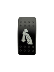 Chute Deflector Rocker Switch | Custom Labeled | 118.532