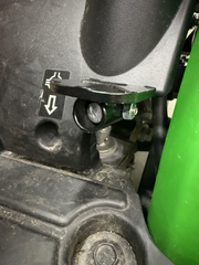 Lever Upgrade Kit | for John Deere 1023E 1025R 2025R (2023 to Current) | Includes 4x4 Relocation Lever with Replacement Knob and Diff Lock Pedal | 118.572